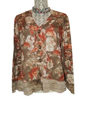 South African Designer Floral Top